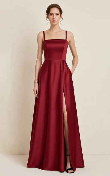 Burgundy Red Color Bridesmaid Gown | Cheap Dark Red Bridesmaids Dresses - Dorris Bridal Burgundy Red Color Bridesmaid Gown | Cheap Dark Red Bridesmaids Dresses - Dorris Bridal