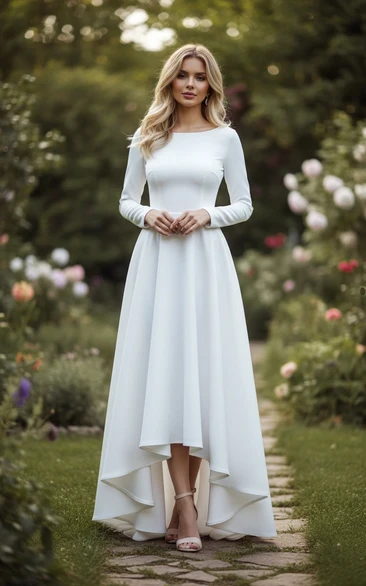 sachin and babi light blue dress Hi-Low Wedding Dress, High-Lo Bidals Dresses