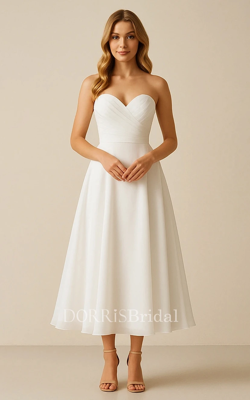 simple wedding dresses midi Midi wedding dresses